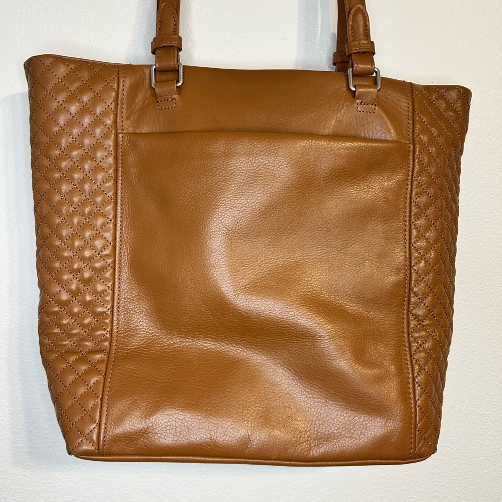 Vera Bradley Quilted Leather Acorn Bag - Picture 2 of 8